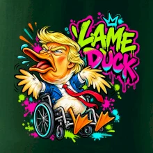 Trump lame duck graffiti