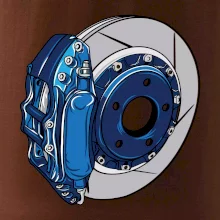 Auto kotúčová brzda