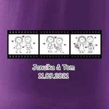 Svadobný deň - váš nápis (Hana-creative)