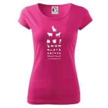 Očný test zvieratká Očný test zvieratká