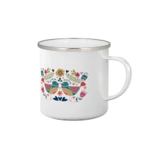 Folklór - dva farebné vtáčiky