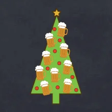 Nepotrebujem nič viac - strom a pivo (Pecka design)