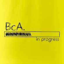 In progress titul BcA. bakalár / bakalárka umenia