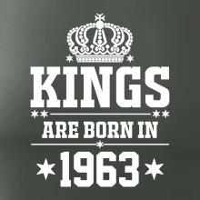 Kings are born in 1963