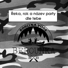 K vode - Kanoe les (vlastný nápis)