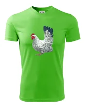 Sliepka kreslená biela