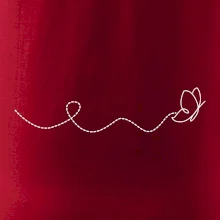 Dráha letu motýľa - vlnovka