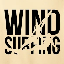 Windsurfing nápis