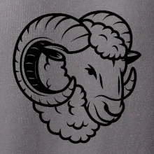 Biela Hlava barana obrys