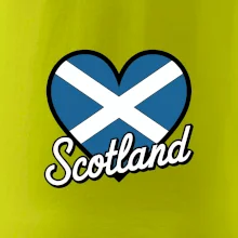 Scotland Srdce s vlajkou