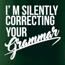 Correcting grammar Correcting grammar