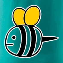 Včielka kreslená Včielka kreslená