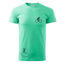 Mapa ČR + kolo na prsu Mapa ČR + kolo na prsu