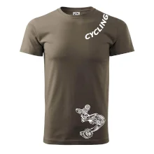 Cycling nápis šikmo