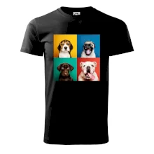 Psi šteňatá koláž