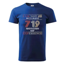 60 years 719 months of experience 60 years 719 months of experience