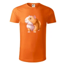 Morča - kreslené, bielo oranžové