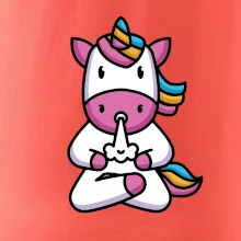 Yoga fučiaci jednorožec