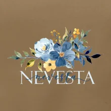 Nevesta kvety modré