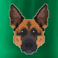Nemecký ovčiak - Rozpixelovaný Nemecký ovčiak - Rozpixelovaný