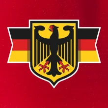 Nemecká orlica a vlajka