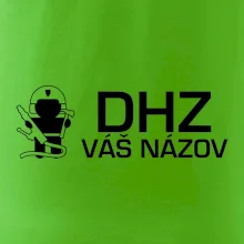 DHZ postavička - vlastný nápis