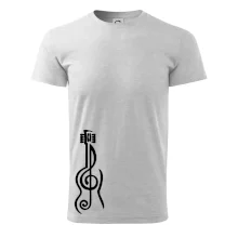 Husľový kľúč gitara Husľový kľúč gitara