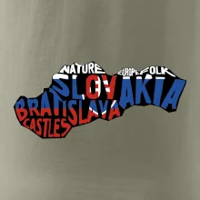 Mapy - názvy miest - Slovensko