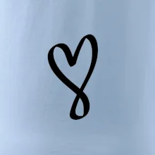 Srdce nekonečno na prsník