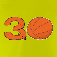 Basketball okrúhle narodeniny 30