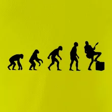 Evolúcia gitarista - noha na kombe