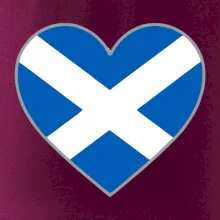 Škótske srdce na prsník