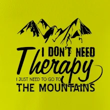 I dont need therapy - Mountains - Nepotrebujem terapiu - Hory