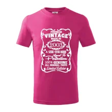 Vintage Etiketa - 2003