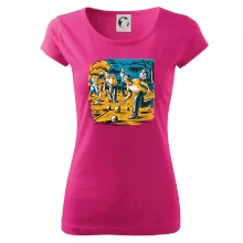 Petanque hra - modro oranžová