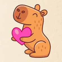 Zamilovaná kapybara Zamilovaná kapybara