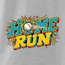 Home run komiksový nápis
