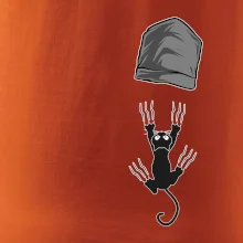 Mačka vypadla z vrecka