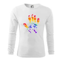LGBT hand print