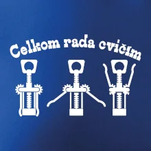 Celkom rada cvičím