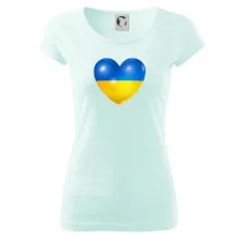 Ukrajina srdce vlajka Ukrajina srdce vlajka