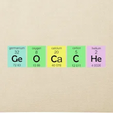 Geocache - periodická tabuľka