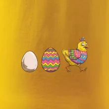 Evolúcia vajíčka - veľká noc - sliepka