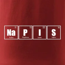 Vlastný nápis - periodická tabuľka