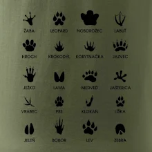 Zvieracie stopy - názvy