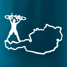 Cyklista - Mapa Rakúska