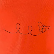 Dráha letu motýľa - slučka