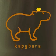 Kapybara hnedý obrys (Moňas) Kapybara hnedý obrys (Moňas)