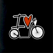 I love kolobežka veľké a malé koleso I love kolobežka veľké a malé koleso