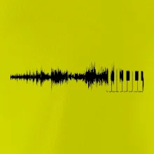 Piano ekg - priebeh skladby